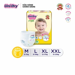 Tã quần siêu mỏng UniDry Ultra Thin size M74/L68/XL62/XXL56
