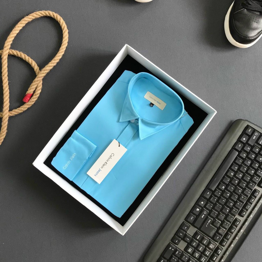 ÁO SƠ MI NAM CÔNG SỞ DÀI TAY THÊU LOGO | BigBuy360 - bigbuy360.vn