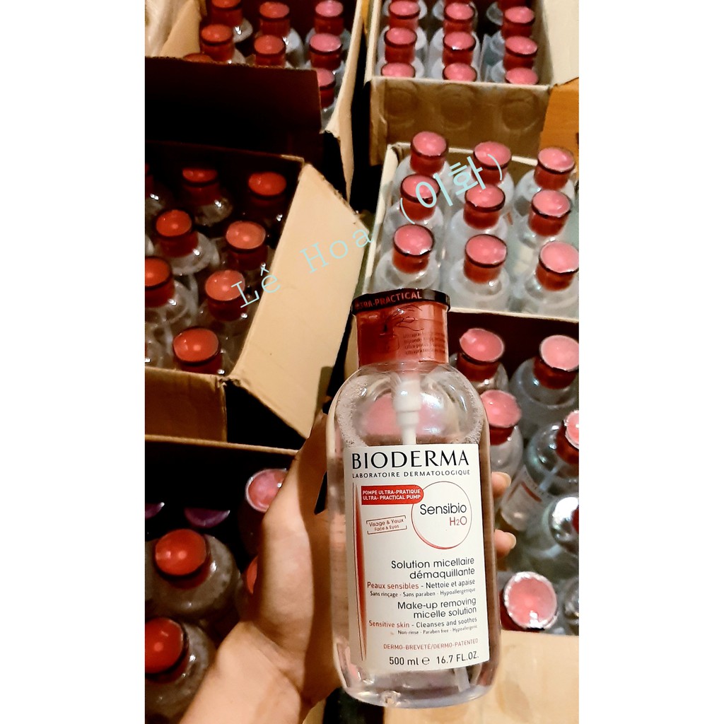 Nước tẩy trang bioderma H20 500ml (có bill) | BigBuy360 - bigbuy360.vn