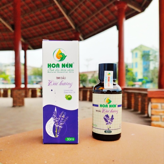 Tinh Dầu Oải Hương Nguyên Chất Hoa Nén 30ml - Giúp xông phòng khử mùi, giảm căng thẳng, xua đuỗi muỗi hiệu quả