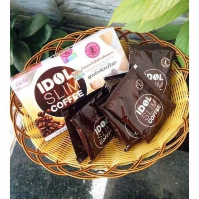 [CAO CẤP] Giảm cân Idol slim coffee chính hãng Thái Lan - hộp 10 gói