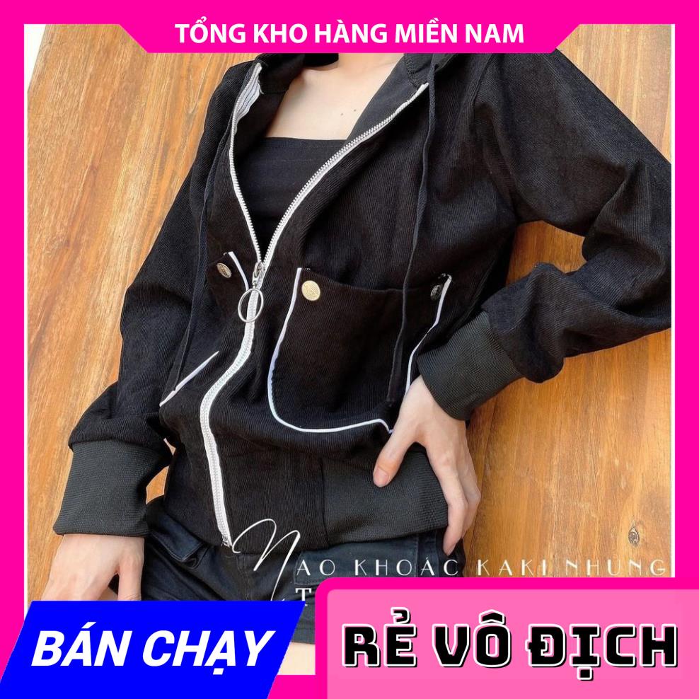 ÁO KHOÁC KAKI NHUNG CAO CẤP CỰC SANG TP41.18 ⚡ ẢNH THẬT⚡  MY