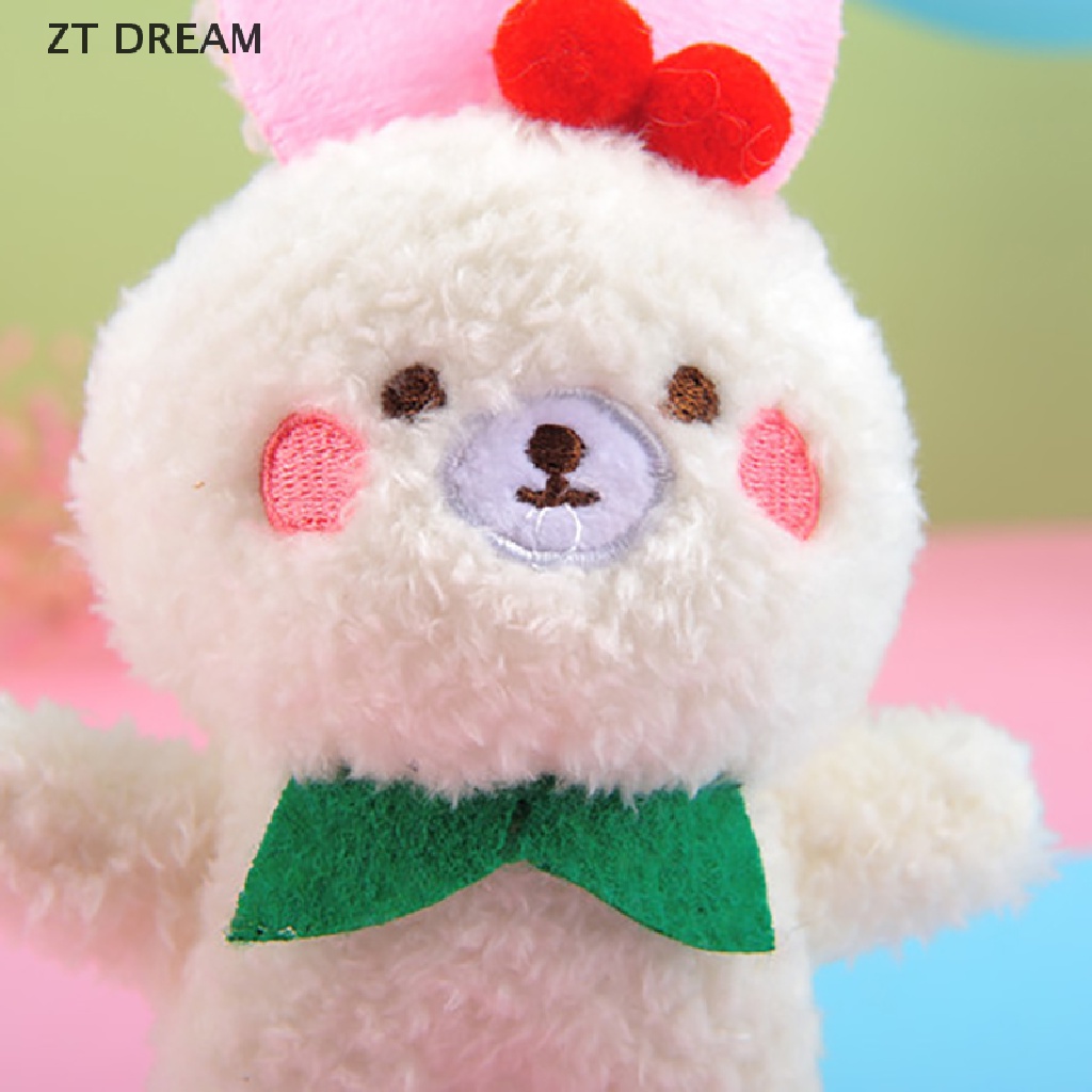 Thú Nhồi Bông Hình Hoạt Hình Dễ Thương ​Móc Khóa Gấu / Thỏ Bông 07 Dễ Thương