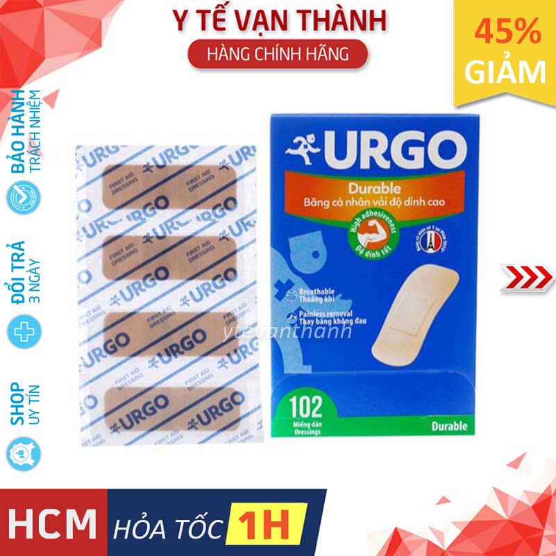 ✅ Băng Keo Cá Nhân- Urgo Durable -VT0533