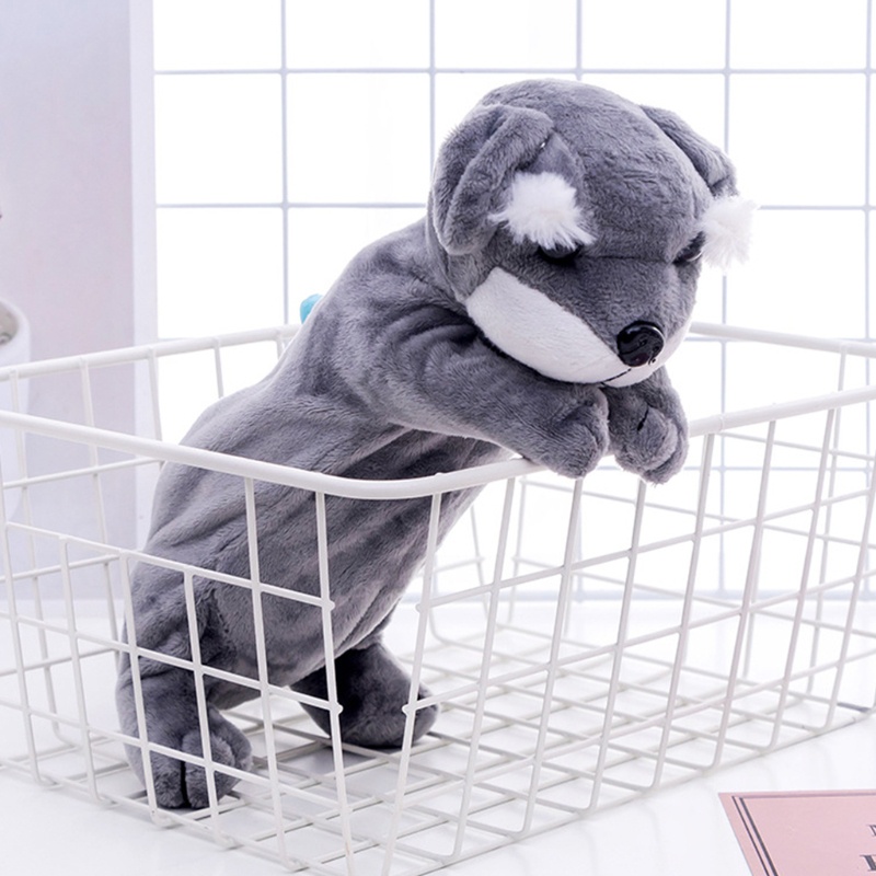 Túi Đựng Bút Bằng Lông Nhung Mềm Hình Cún Dễ Thương Có 5 Kiểu Mới Lạ