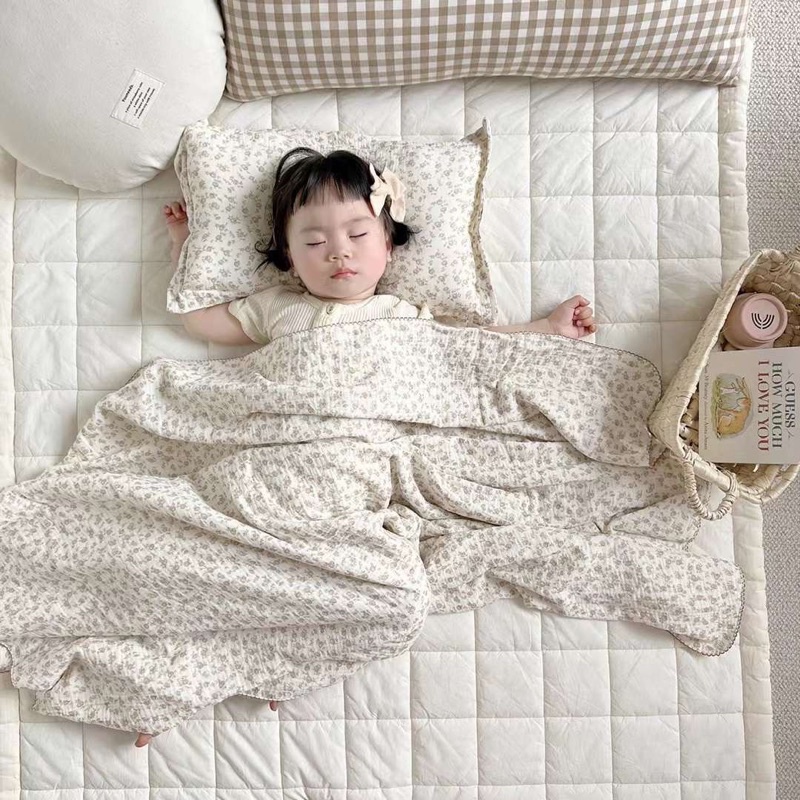 Chăn bamboo IGUN BEDDING chất liệu cotton sợi tre mềm mại thoáng mát