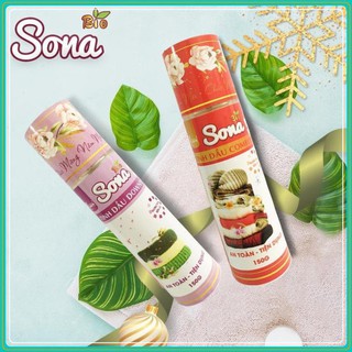 Xịt thơm quần áo sona, xả vải khô - tinh dầu comfort & downy 150ml