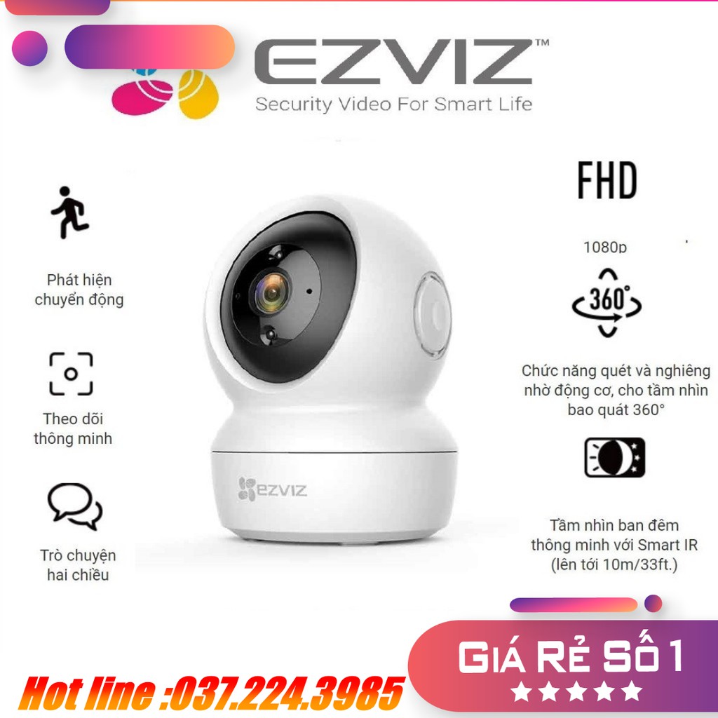 Camera Ezviz C6N 2M 1080P