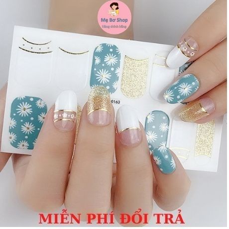 Dán Móng Chân Nghệ Thuật 3D Nail Sticker