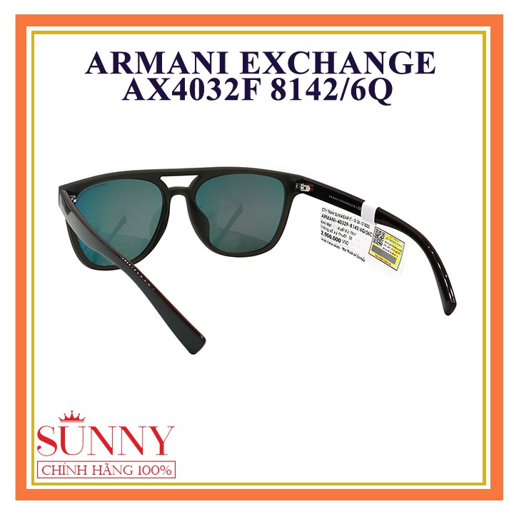 AX4032F 8142/6Q - mắt kính Armani Exchange chính hãng, bảo hành toàn quốc