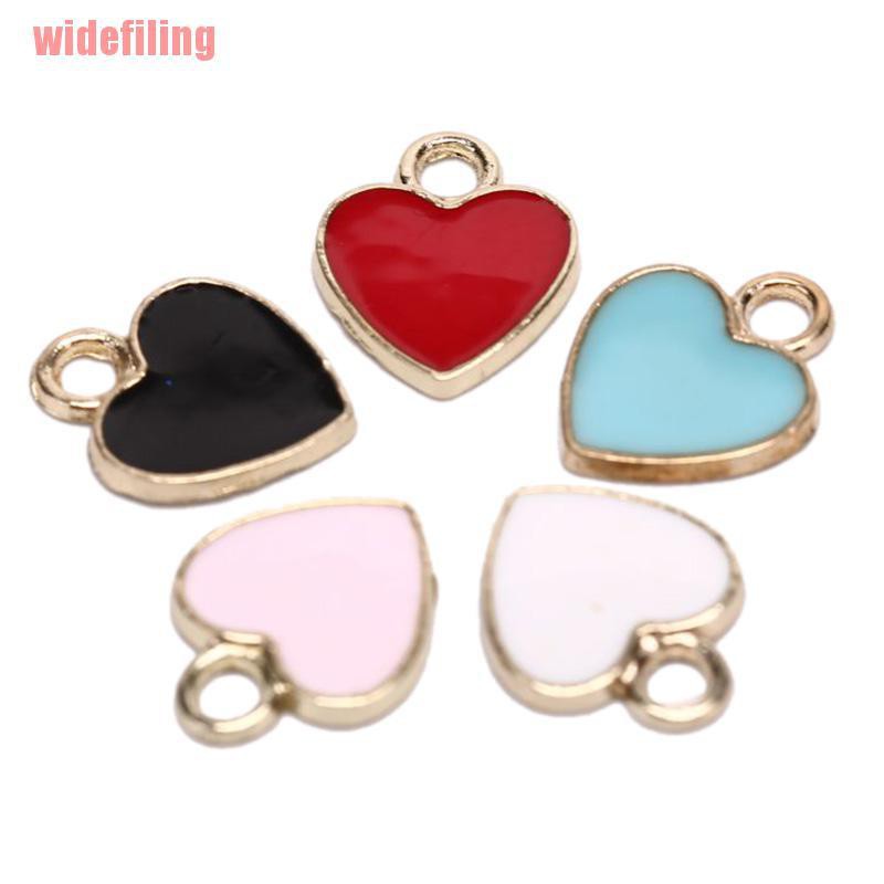 Bộ 20 Tráng Men Hình Trái Tim Độc Đáo