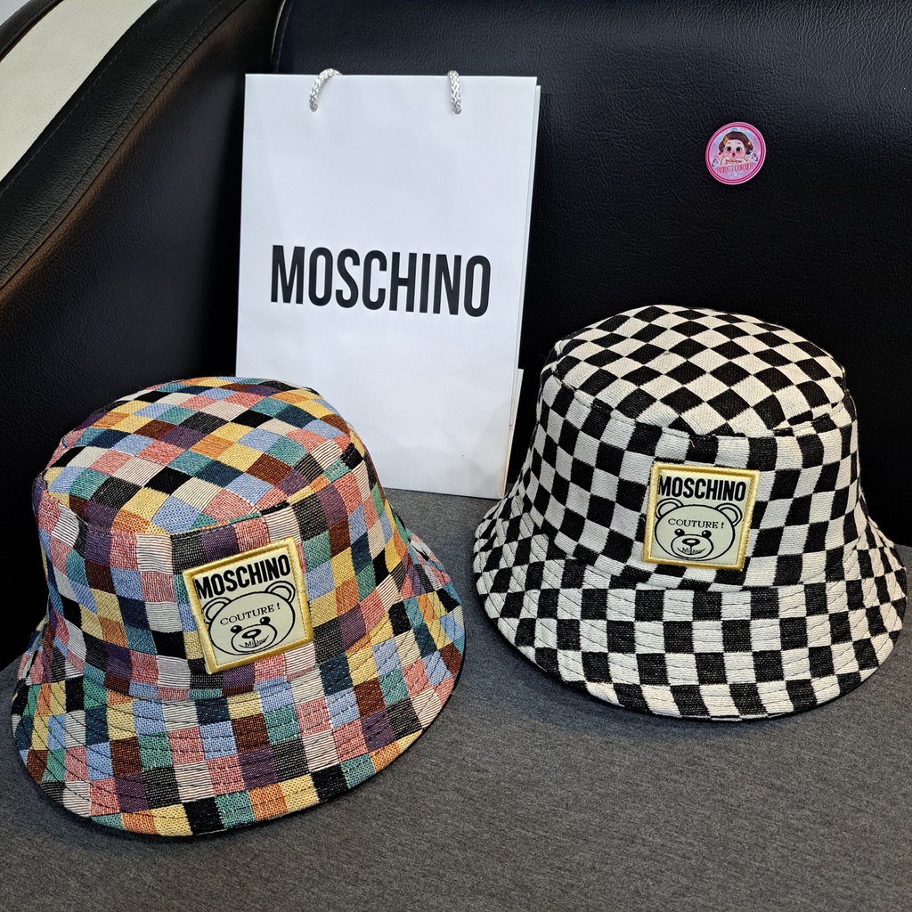 Mũ bucket  Moschino thời trang cao cấp ( có 2 màu )