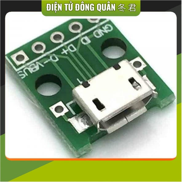 Đế ra chân micro USB đầu cái