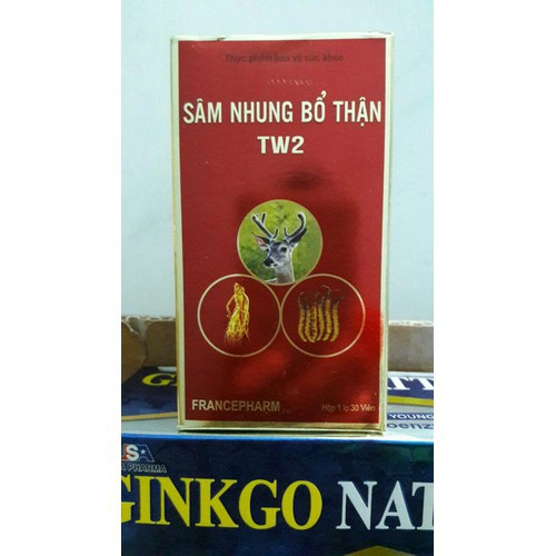 SÂM NHUNG BỔ THẬN TW2 - BỔ THẬN TRÁNG DƯƠNG TĂNG CƯỜNG SINH LỰC - KHÔNG LO THẬN YẾU, ĐAU LƯNG, TIỂU ĐÊM BỔ THẬN NAM DƯỢC