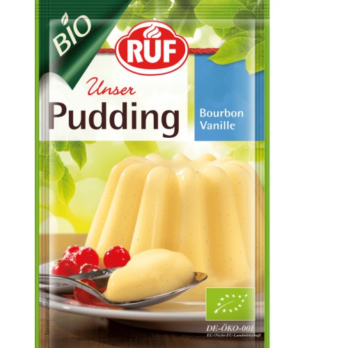  Bột làm Pudding hữu cơ Ruf Đức vị vani date T2.2022