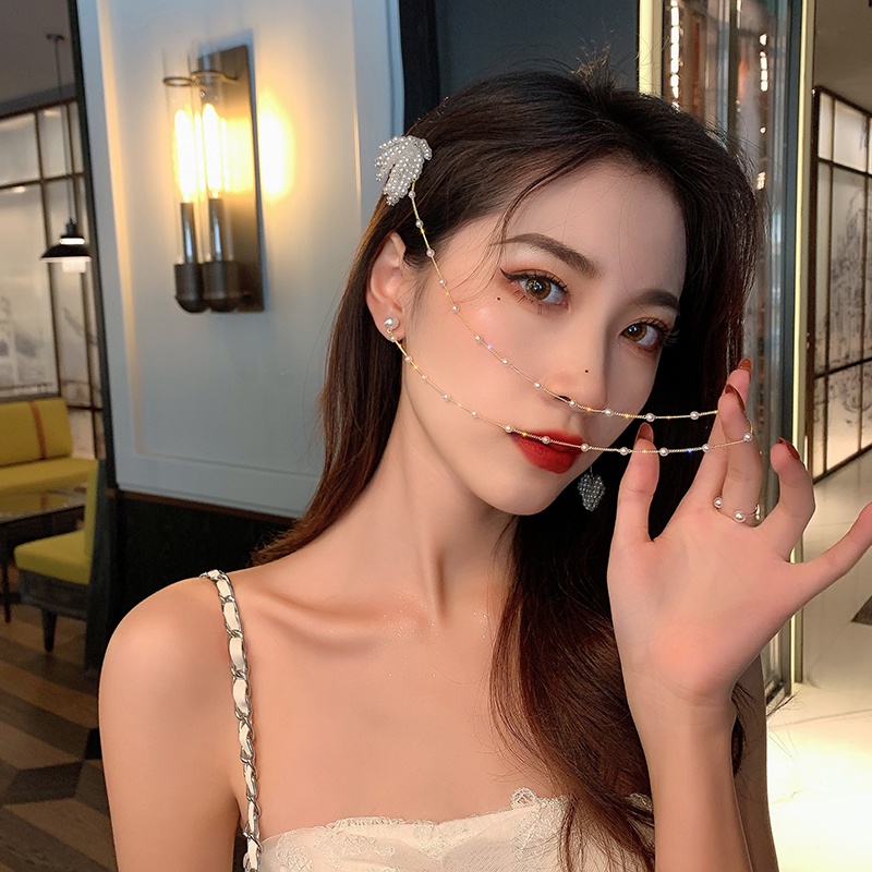 [FREESHIP ĐƠN 50K] HOA TAI BẠC 925_PEARL PEARL_THIẾT KẾ KHÔNG ĐỐI XỨNG_M1394