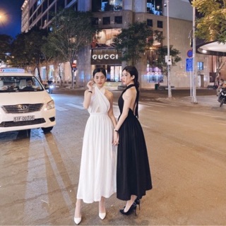 Đầm yếm dài
