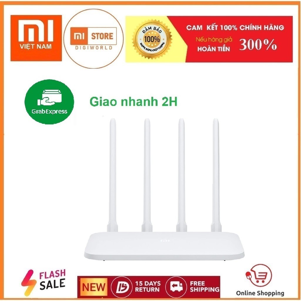 Bộ Phát Wifi Xiaomi Router Gen 4C | ROUTER XIAOMI MI WIFI 4C - Hàng chính hãng