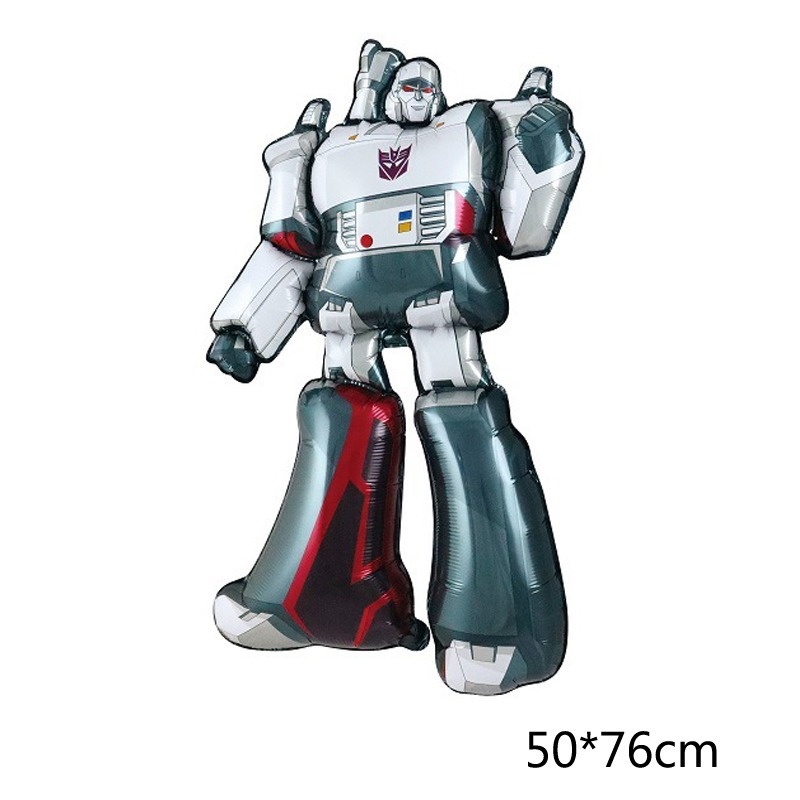 Bán Chạy Nhất Bong Bóng Giấy Bạc Hoạt Hình Optimus Prime Bumblebee Trang Trí Tiệc Sinh Nhật Bé Trai