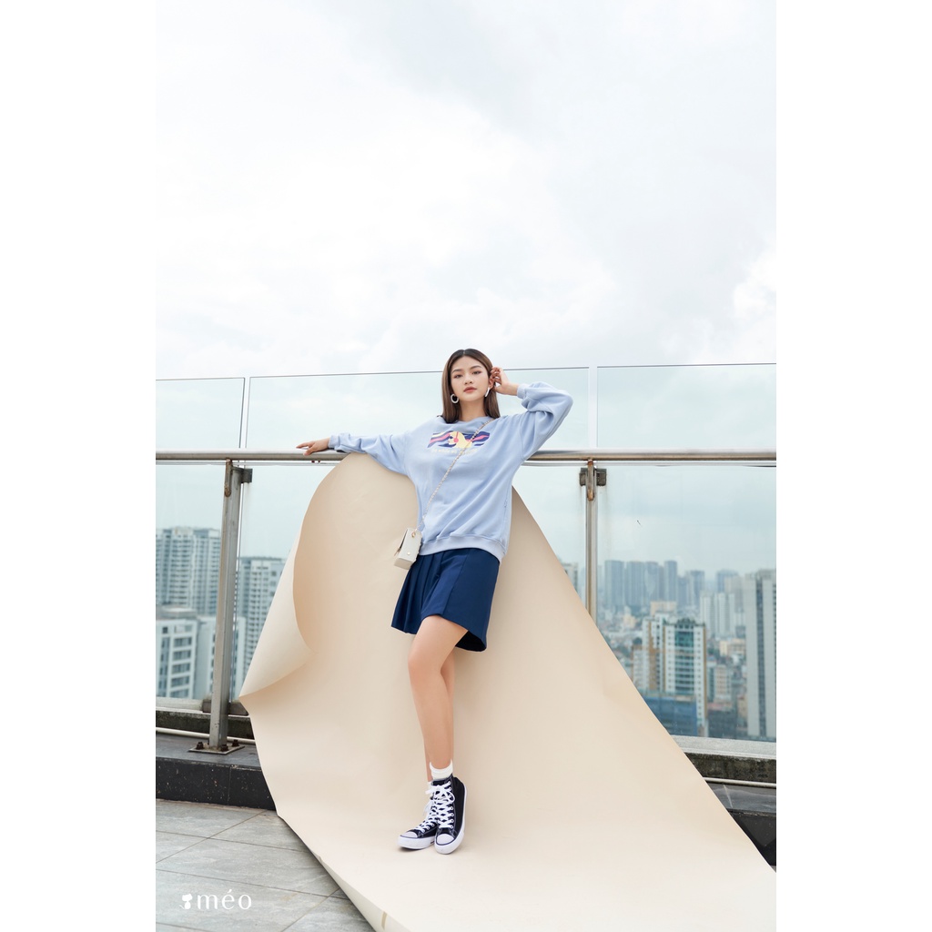 Áo Nỉ dài tay cổ tròn Live Méo Shop | BigBuy360 - bigbuy360.vn