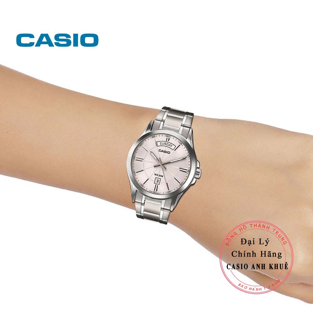 Đồng hồ nam Casio MTP-1381D-7AVDF dây kim loại