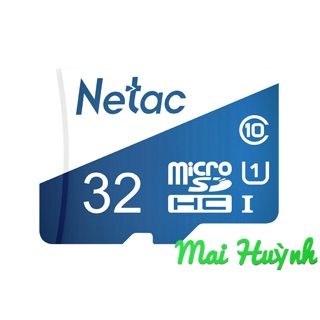 Thẻ Nhớ MicroSD 32GB NETAC PRO A1 - Camera