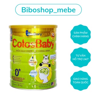 Sữa colosbaby iq số 0+,1+,2+ 1000igg lon 800gr - giúp bé tăng cường hệ miễn dịch và phát triển toàn diện