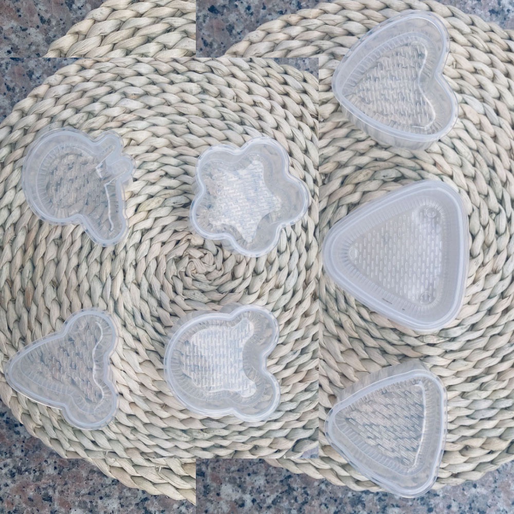 Bộ 6 Dụng Cụ Làm Cơm Nắm Cho Bé Diy