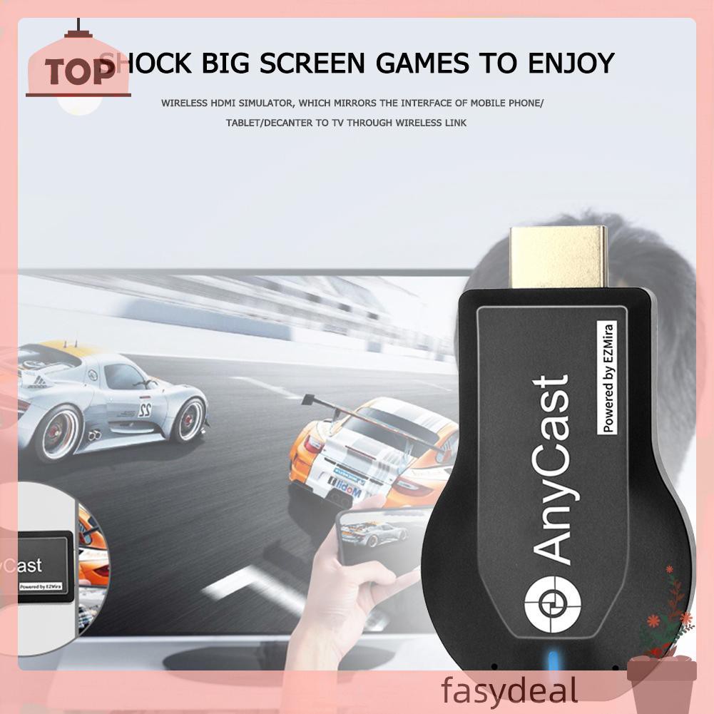 (Fas) Thiết Bị Thu Phát Wifi Anycast M2 Plus Hdmi Tv Cho Ios Android