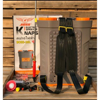 BÌNH PHUN XỊT SẠC ĐIỆN 20L BOSS TƯỚI CÂY PHUN THUỐC KHỬ TRÙNG