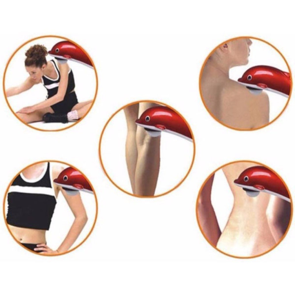 Máy Đấm Lưng Massager Cầm Tay Cá Heo - Hàng Chính hãng - Tổng kho Thanhyen cfg5