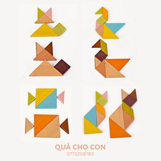 TANGRAM - 7 MIẾNG GHÉP KỲ DIỆU