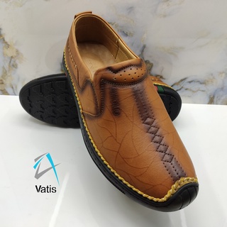 Giày lười da bò cao cấp vatis va2028