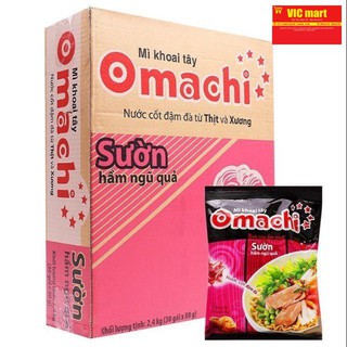 VIC mart_  Thùng mỳ omachi sợi mỳ từ khoai tây không lo nóng