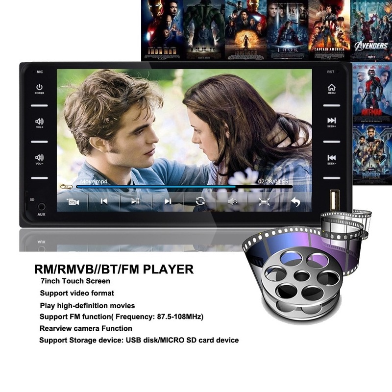 Đầu MP5 DVD Âm Thanh Chất Lượng Cao Cho Xe Hơi Toyota Corolla