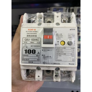 aptomat ELCB chống giật 60A-75A-100A - 30mA .1Pha 220V nhật bản lắp tổng gia đình