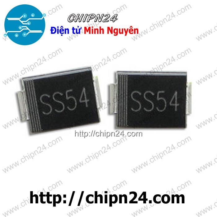 [5 CON] Diode Dán SS54 SMA 5A 40V 1N5824 (SMD Dán) [Diode xung]