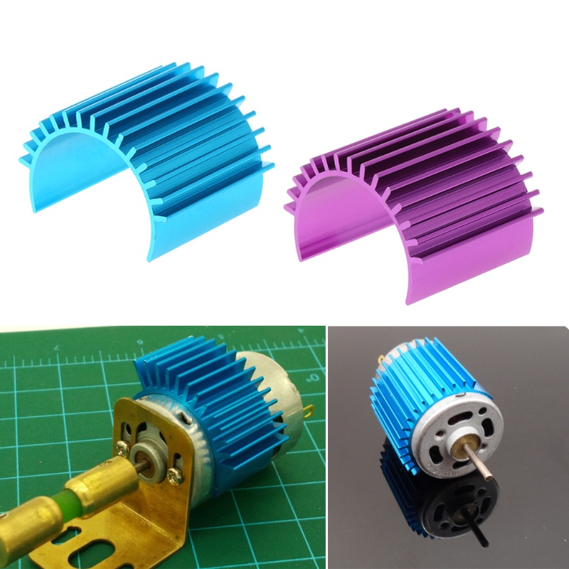 ✿ Bộ Tản Nhiệt Nhôm Với Động Cơ 370 380 Cho Xe Hơi Đồ Chơi Tỉ Lệ 1: 18