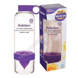Bình nước detox đa năng 2 in 1 có đầu vắt cam chanh 800ml