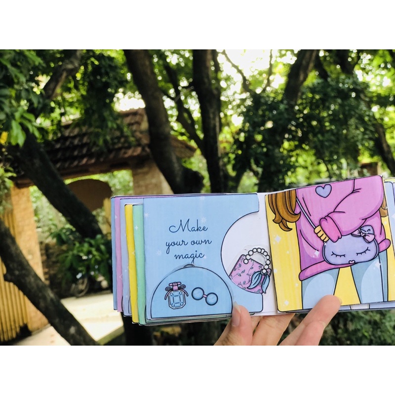 BỘ SƯU TẬP TÚI DÀNH CHO BÚP BÊ GIẤY