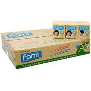 Thùng 36 hộp sữa đậu nành Fami 200ml