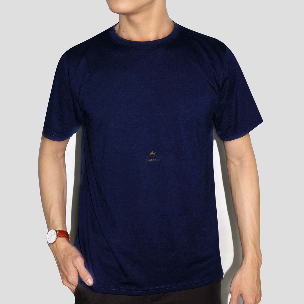 Áo thun nam tay ngắn cổ tròn unisex KING form rộng chất liệu vải cotton mịn màng, co giản tốt , đơn giản , đẹp  V01