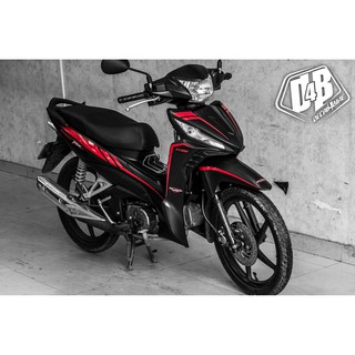 [D4B-Tem chuẩn xịn] Tem rời xe Wave RSX Black Edtion