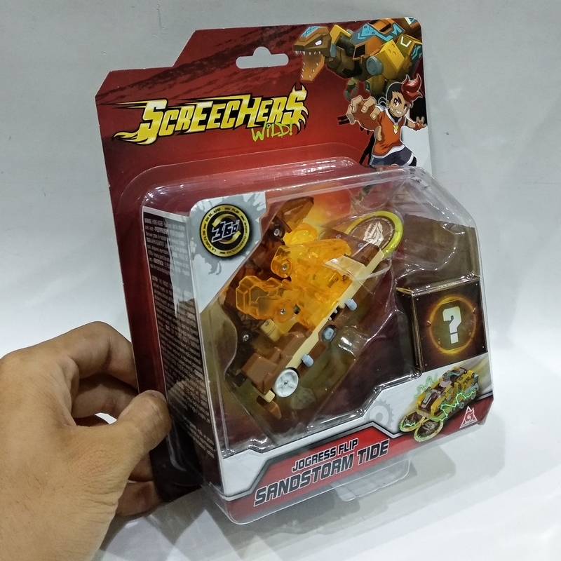 Đồ Chơi Xe Biến Hình Khủng Long Bão Cát - Screechers Wild YW684201V - Screechers Wild