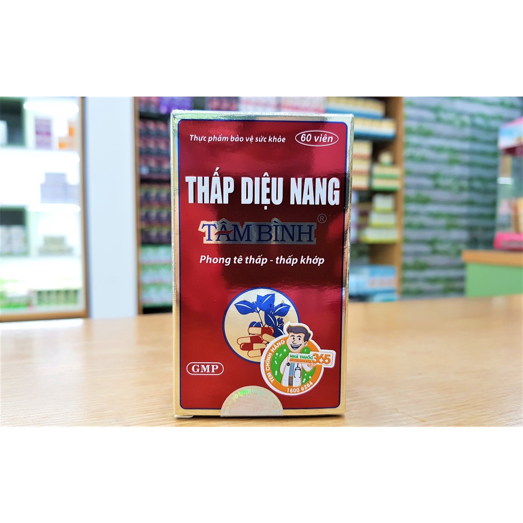 [CHÍNH HÃNG] THẤP DIỆU NANG TÂM BÌNH ĐẨY LÙI ĐAU KHỚP DẠNG THẤP ĐAU THẦN KINH LIÊN SƯỜN AN TOÀN HIỆU QUẢ