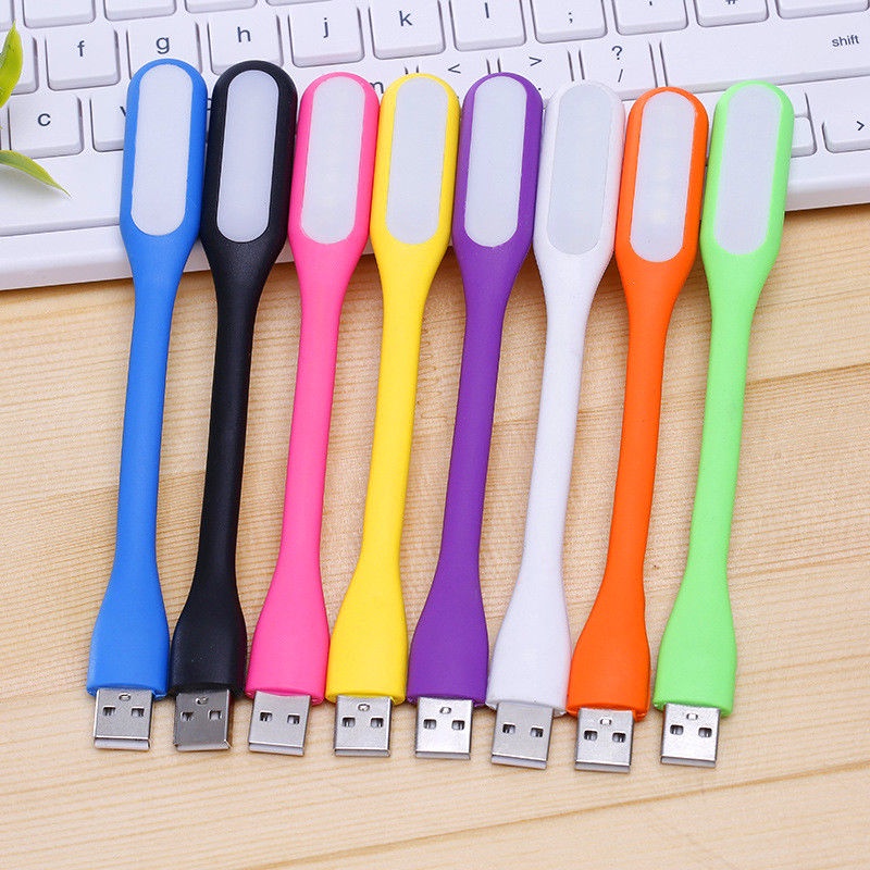 Đèn LED USB Siêu Sáng Cắm Nguồn Usb (Màu Ngẫu Nhiên) - Đèn USB Nhiều Màu - Đèn Máy Tính Đèn LED đọc sách USB mini 5V 1.2W