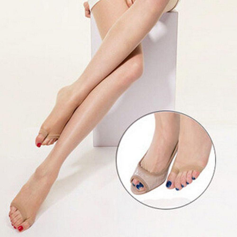Quần Tất Lụa Xỏ Ngón Co Giãn Thoáng Khí Thời Trang Cho Nữ