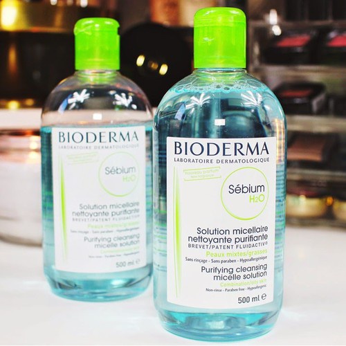 Nước tẩy trang Bio.der.ma Xanh Sébium H2O - Hồng Sensibio H2O | BigBuy360 - bigbuy360.vn