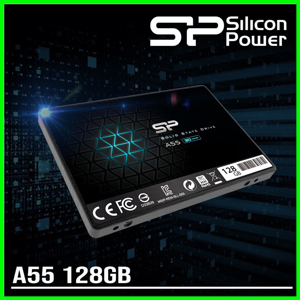 Silicon Power Ssd Ace A55 128gb Sata Iii 2.5 "3D Tlc