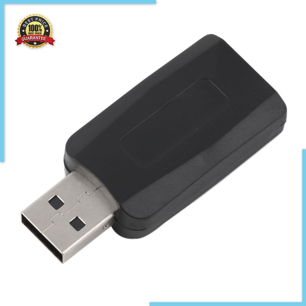 Bộ Chuyển Đổi Thẻ Âm Thanh Tai Nghe Usb 2.0 Sang Mic 3d 5.1 Cho Pc Laptop